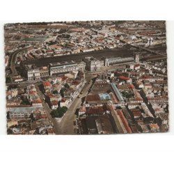 BORDEAUX: gare saint-jean vue aérienne 10x15 - très bon état