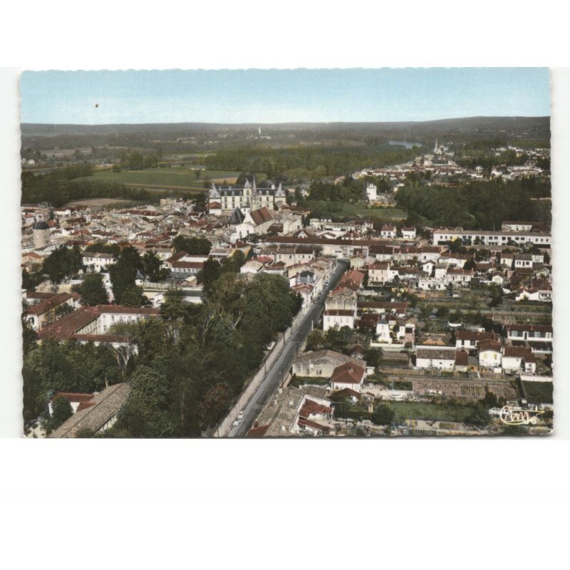 CADILLAC-sur-ARGONNE: vue générale vue aérienne 10x15 - très bon état