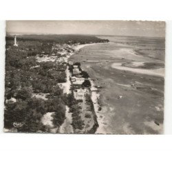 CAP-FERRET: bords du bassin et le phare vue aérienne 10x15 - très bon état