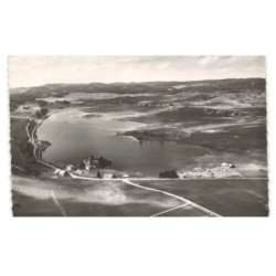 GRANDVAUX: lac de l'abbaye, vue aérienne 10X15 - très bon état