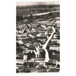 FRETTERANS: le bourg vue aérienne 10X15 - très bon état