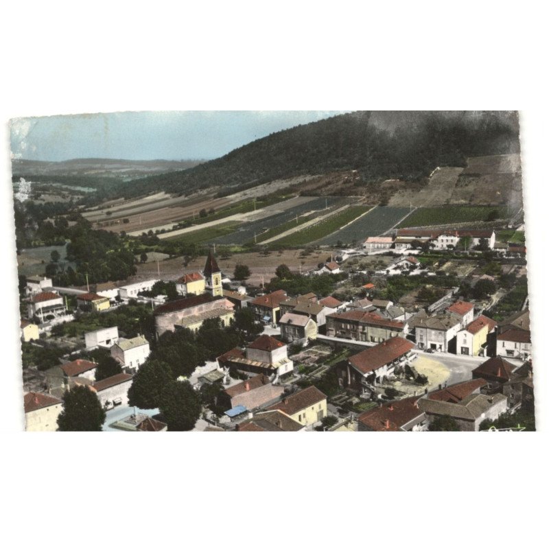 IGE: sur le bourg vue aérienne 10X15 - très bon état