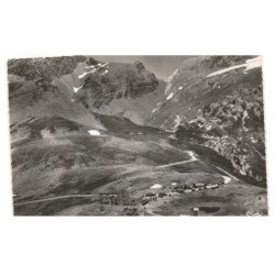 LE COL DE L'ISERAN: la plus haute route d'europe vue aérienne 10X15 - très bon état