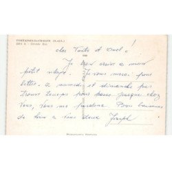 FONTAINES-les-CHALONS: grande rue vue aérienne 10X15 - très bon état