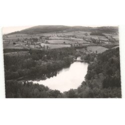 DOMPIERRE-les-ORMES: l'étang de pezanin vue aérienne 10X15 - très bon état