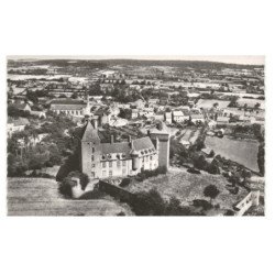 EPINAC-les-MINES: le château vue aérienne 10X15 - très bon état