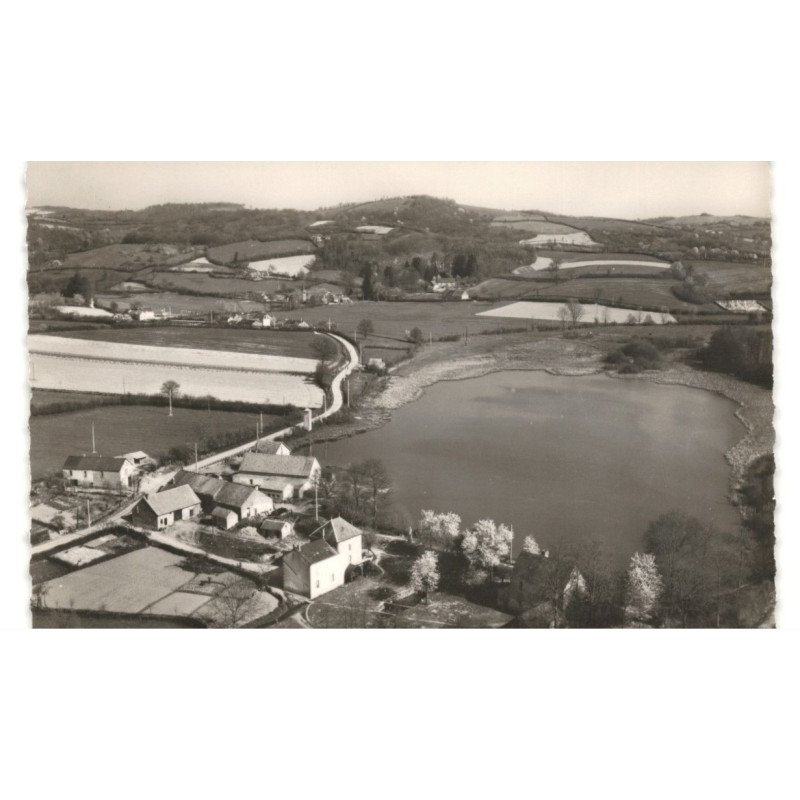 CUZY: vue générale vue aérienne 10X15 - très bon état