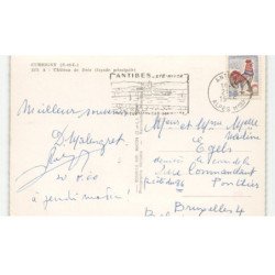 CURBIGNY: château de drée vue aérienne 10X15 - très bon état