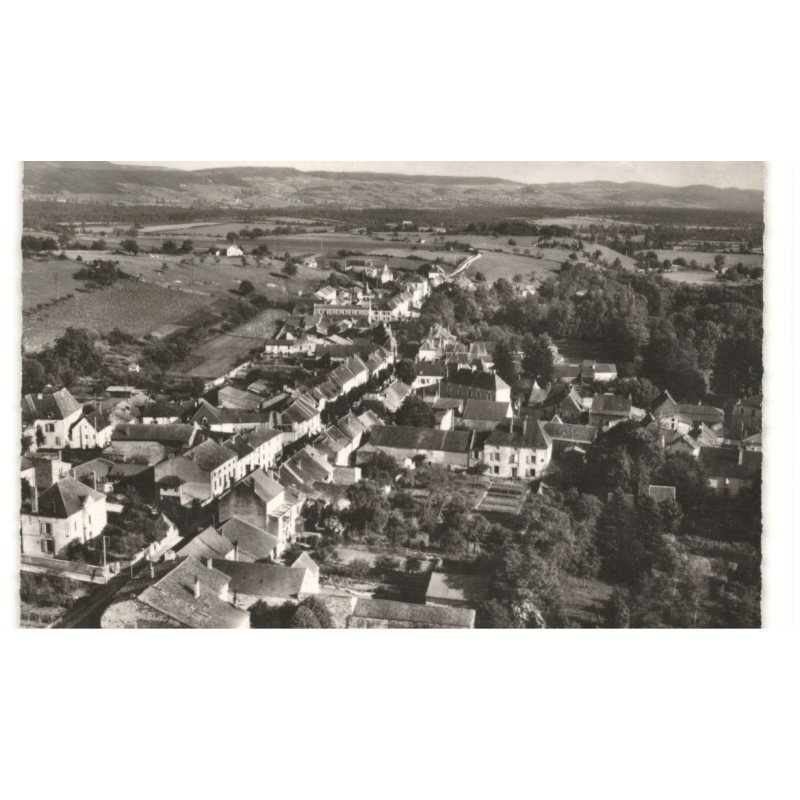 CORMATIN: vue générale vue aérienne 10X15 - très bon état
