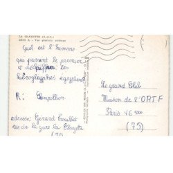 LA CLAYETTE: vue générale vue aérienne 10X15 - très bon état