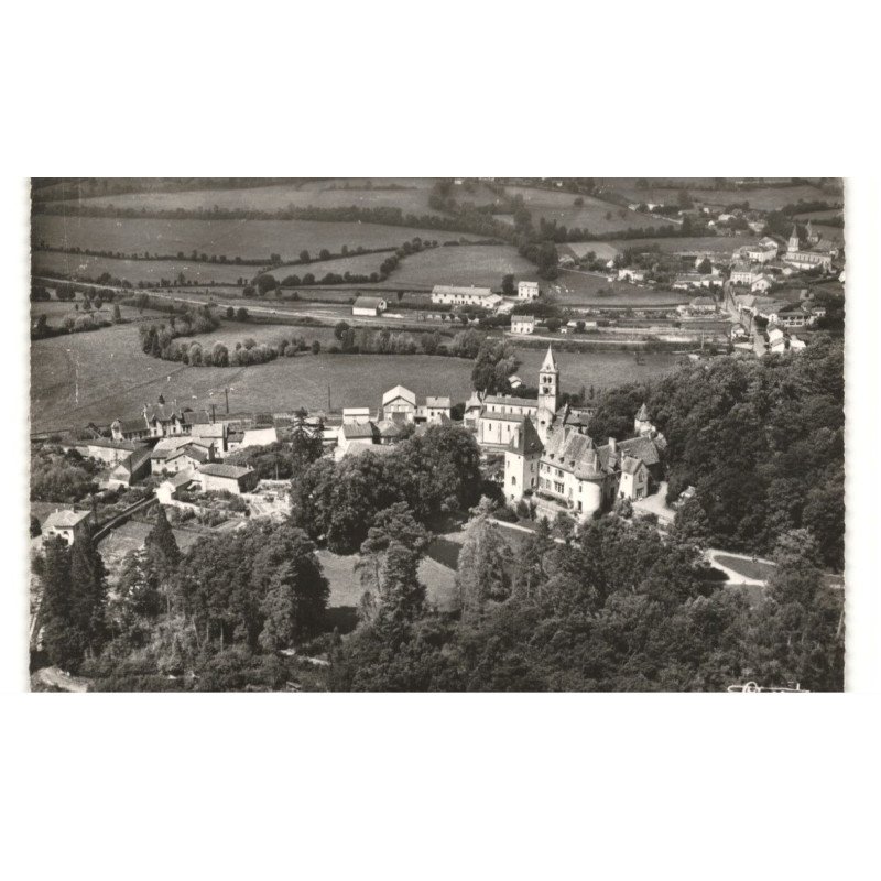 CHATEAUNEUF: au fond, saint-maurice vue aérienne 10X15 - très bon état