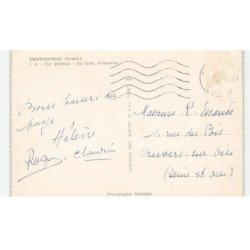 CHATEAUNEUF: au fond, saint-maurice vue aérienne 10X15 - très bon état