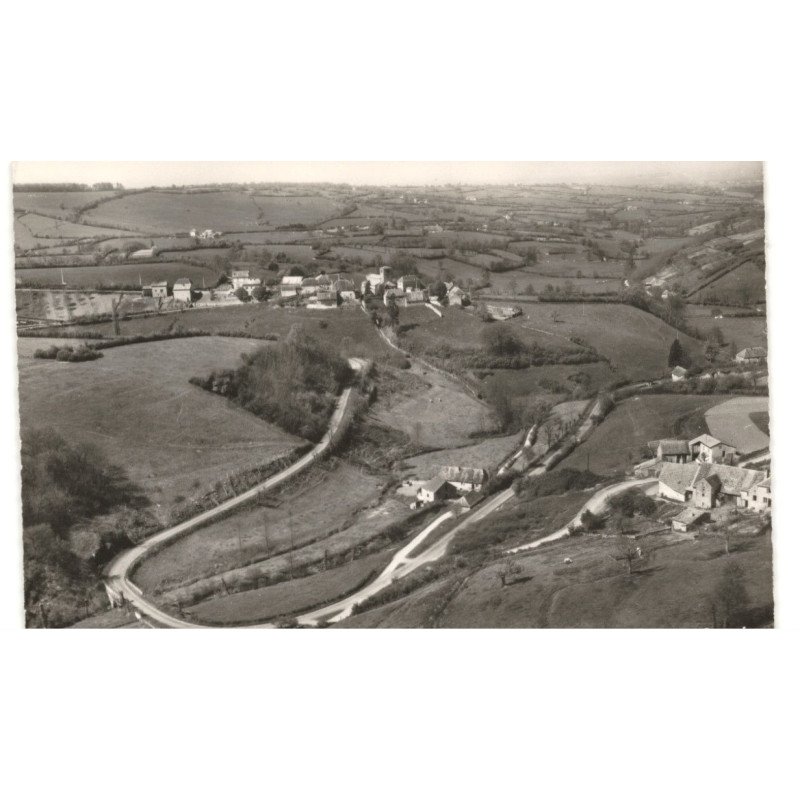 BRIANT: vue générale vue aérienne 10X15 - très bon état