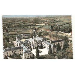 BOURBON-LANCY THERMAL: vue sur l'hôpital vue aérienne 10X15 - très bon état
