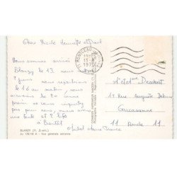 BLANZY: vue générale vue aérienne 10X15 - très bon état