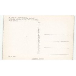 BOURBON-LANCY-THERMAL: un coin de la ville, vue sur bel-air vue aérienne 10X15 - très bon état