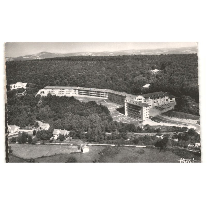 BERGESSERIN: sanatorium vue aérienne 10X15 - très bon état