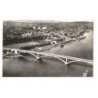 TOURNUS: le pont route des alpes, le terrain de camping nationale N°75 vue aérienne 10X15 - très bon état
