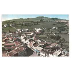 TRAMAYES: rue principale vue aérienne 10X15 - très bon état