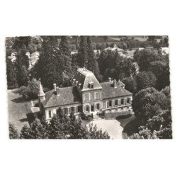 SAINT-MARTIN-BELLE-ROCHE: le château vue aérienne 10X15 - état