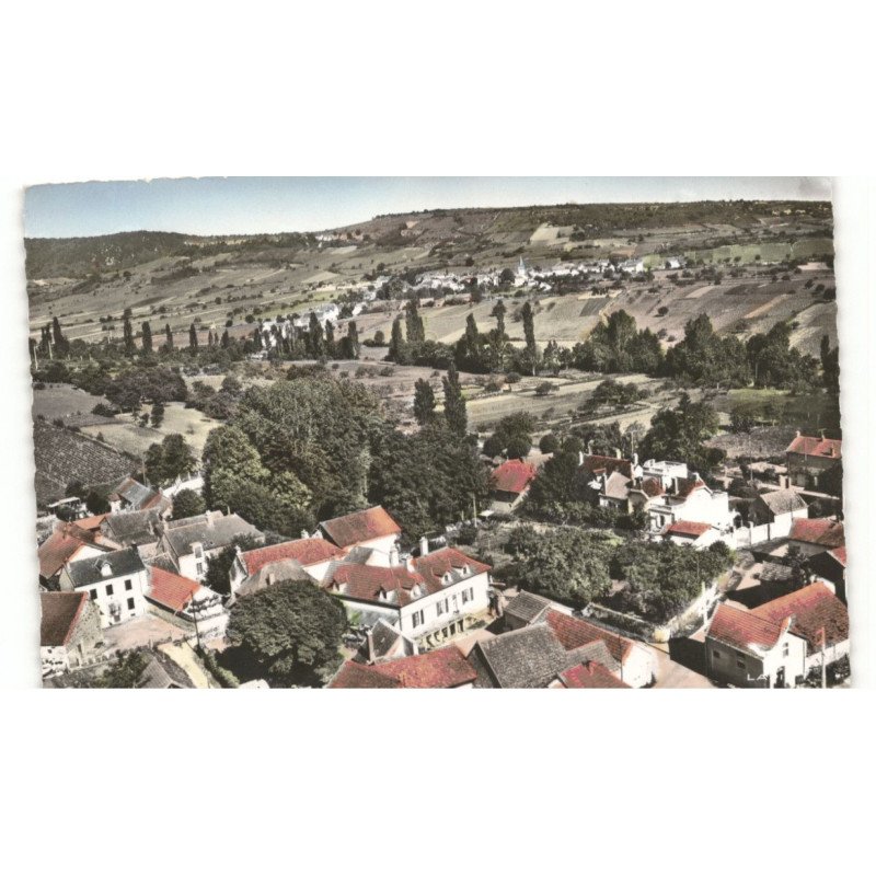 MELLECEY: vallée de l'orbise vue aérienne 10X15 - très bon état