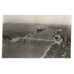 OUROUX: le port vue aérienne 10X15 - très bon état