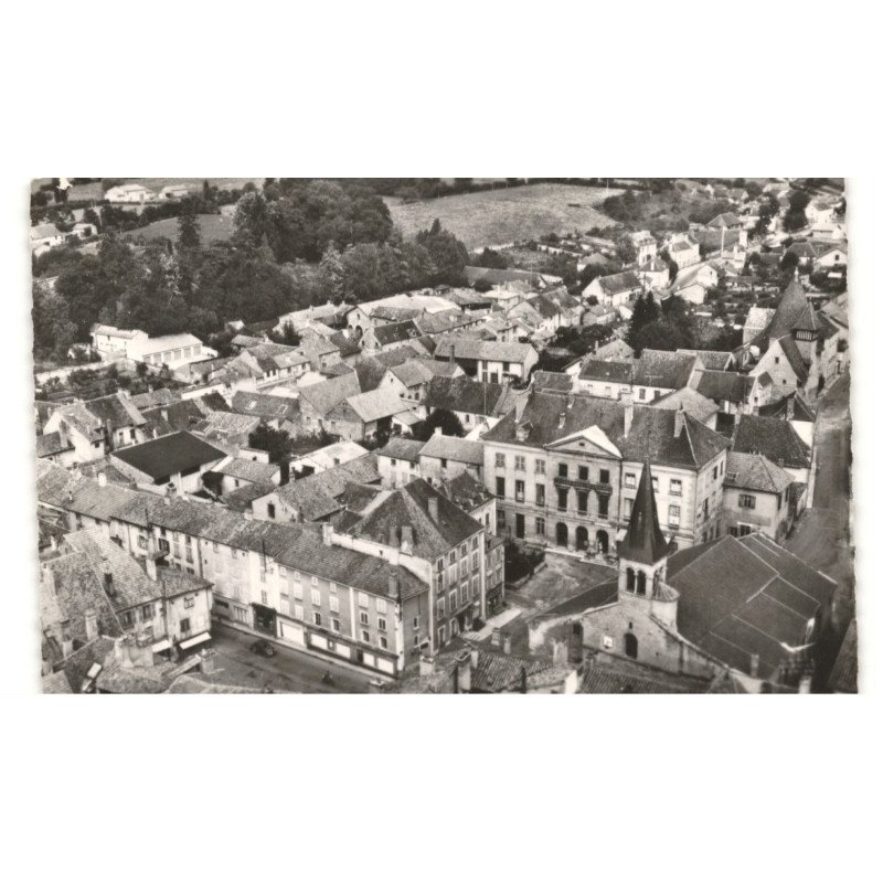 MARCIGNY: vue générale vue aérienne 10X15 - très bon état