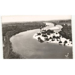 FRETTERANS: vue générale sur l'illiation (?) et le doubs vue aérienne 10X15 - très bon état