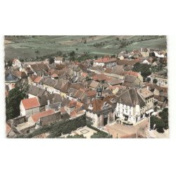 GIVRY: porte de l'hôtel de ville vue aérienne 10X15 - très bon état