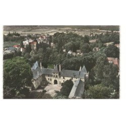 DRACY-le-FORT: la château vue aérienne 10X15 - très bon état