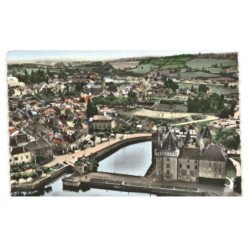 LA CLAYETTE: le château vue aérienne 10X15 - très bon état