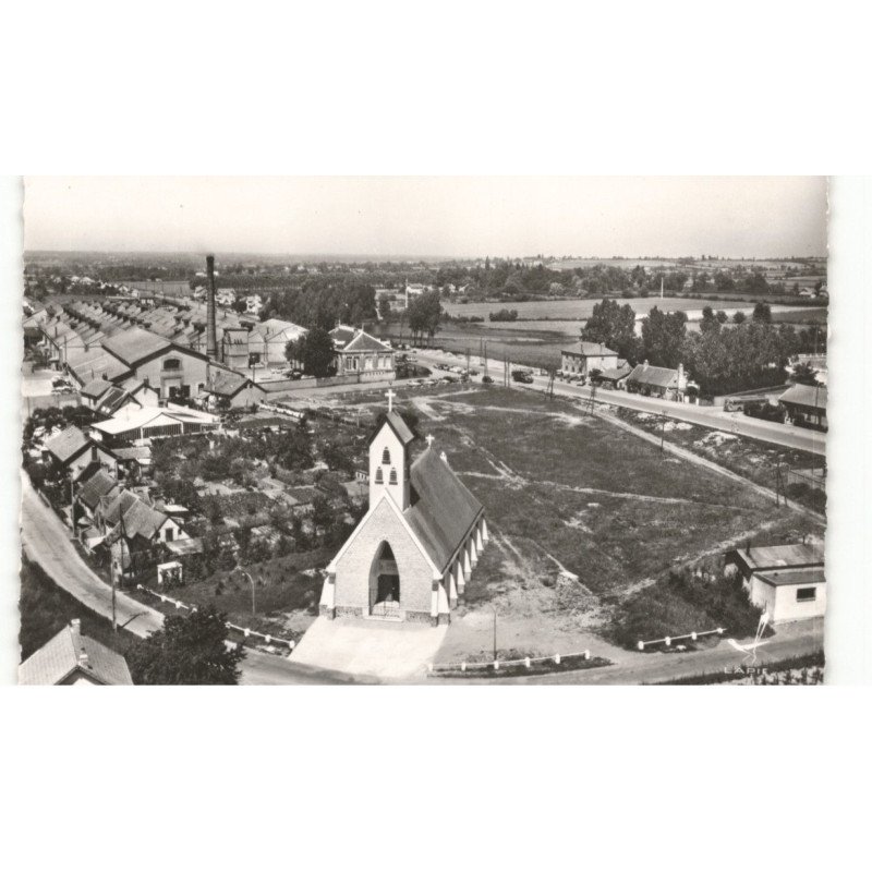 BOURBON-LANCY: la chapelle aérienne 10X15 - très bon état
