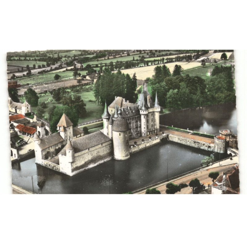 LA CLAYETTE: le château vue aérienne 10X15 - très bon état