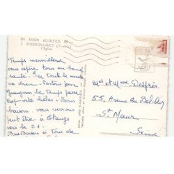 BOURBON-LANCY: l'église aérienne 10X15 - état