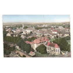 CUISERY: l'hôpital, vue générale vue aérienne 10X15 - très bon état