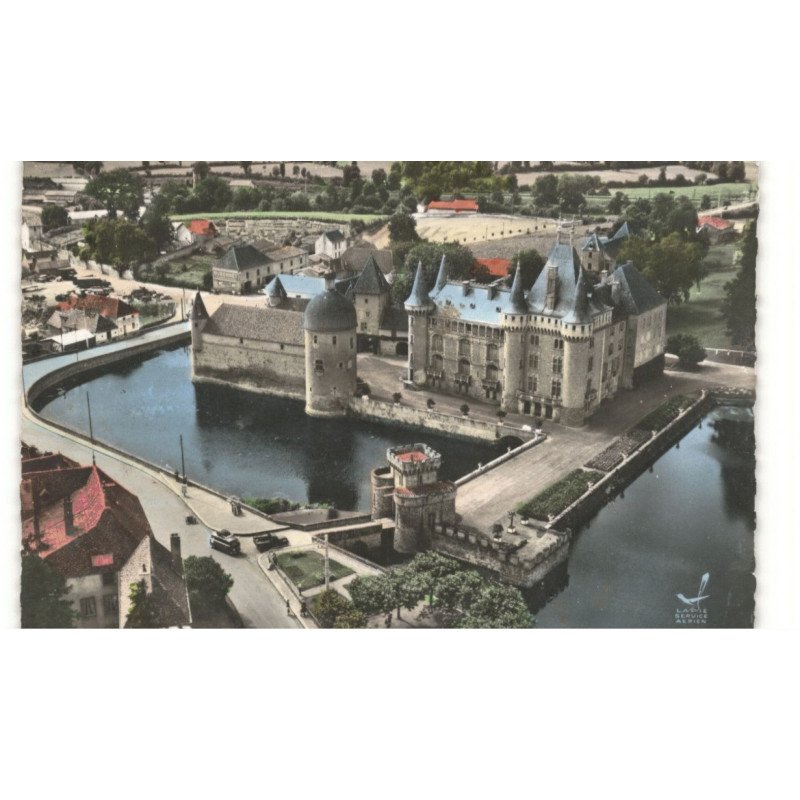 LA CLAYETTE: le château vue aérienne 10X15 - état