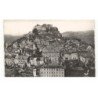SEVERAC-le-CHATEAU: l'église vue aérienne 10X15 - très bon état