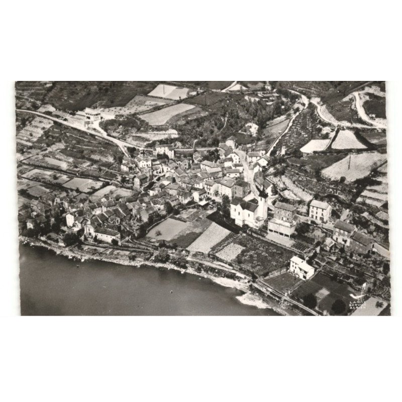 LE TRUEL: vue générale, l'église, les écoles vue aérienne 10X15 - très bon état