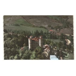environs de SEVERAC-le-CHATEAU: le château de loupiac vue aérienne 10X15 - très bon état