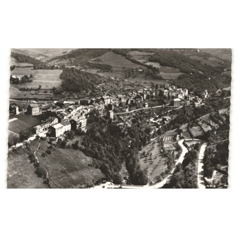 SAINT-SERNIN: vue générale vue aérienne 10X15 - très bon état