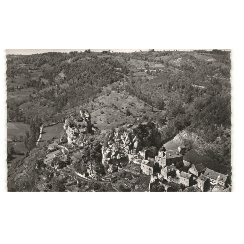 RODELLE: les rochers vue aérienne 10X15 - très bon état