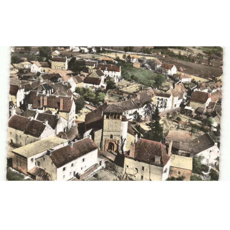 SAINT-AMANS-des-COTZS: vue d'ensemble vue aérienne 10X15 - très bon état
