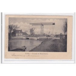 GUINES : le pont du banc-valois - tres bon etat