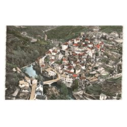 SAINT-SERNIN-sur-RANCE: vue générale vue aérienne 10X15 - très bon état