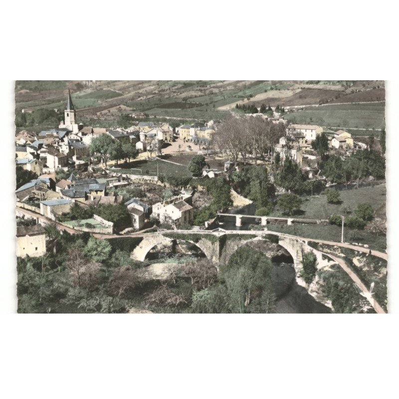 NANT: pont de la prade sur la dourbie vue aérienne 10X15 - très bon état