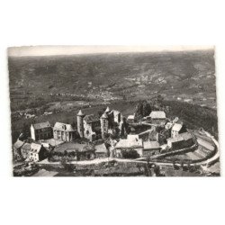 LASSOUTS: le site de roquelaure chapelle pieta tout-belvédère tour renaissance vue aérienne 10X15 - très bon état