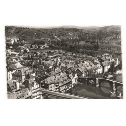 GORGES de la TRUYERE: le château de vallon vue aérienne 10X15 - très bon état