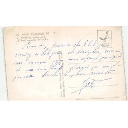 AVEYRON: "martiel" château de loc-dieu ancienne abbaye vue aérienne 10X15 - très bon état