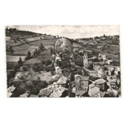AUBIN CRANSAC: le fort, le calvaire vue aérienne 10X15 - très bon état