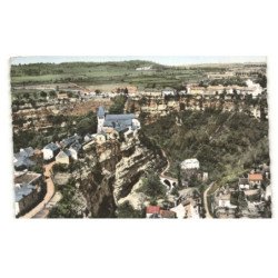 BOZOULS: vue générale vue aérienne 10X15 - très bon état